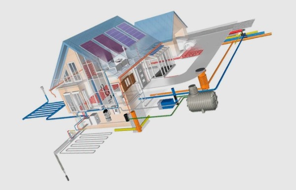 Сантехника в частном доме — как правильно сделать, схемы и нюансы монтажа
